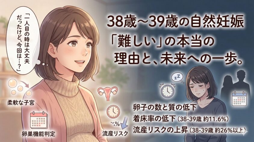 経産婦は初産婦より有利？38歳～39歳経産婦のリアルな妊娠確率