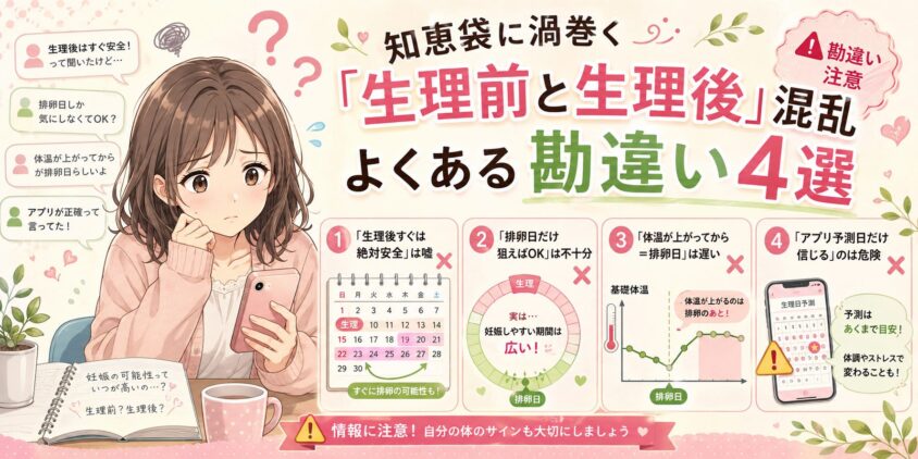 知恵袋に渦巻く「生理前と生理後」混乱――よくある勘違い4選