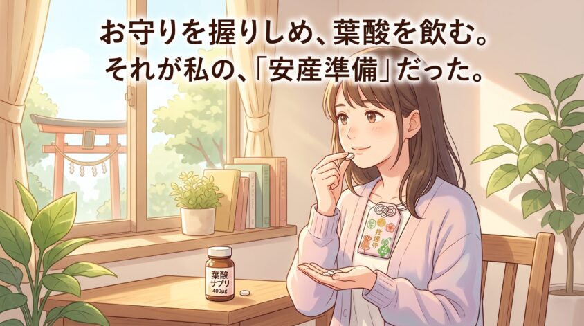 まとめ：妊娠前にお守りを握りしめながら、葉酸サプリを飲む。それが私の「安産準備」だった