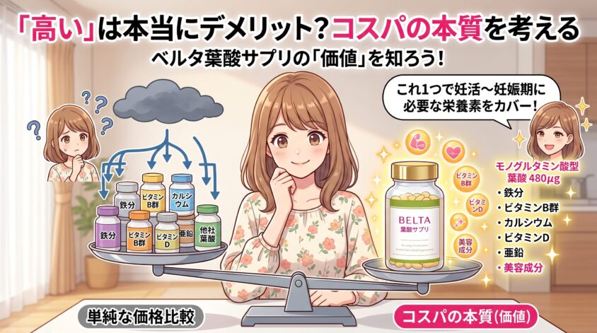 理由④「価格が高い」は本当にデメリット？コスパの本質を考える