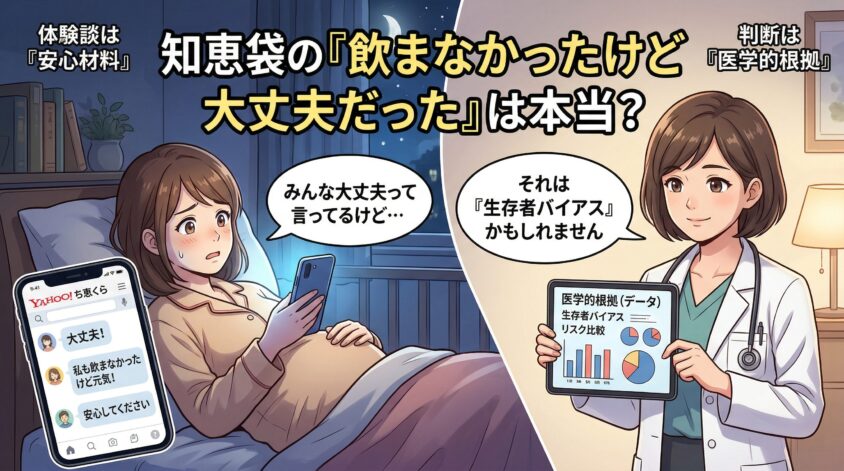 知恵袋の妊娠初期に「葉酸を飲まなかったけど大丈夫だった」は本当？