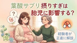 【不安解消】葉酸サプリ摂りすぎは胎児に影響する？経験者が正直に解説