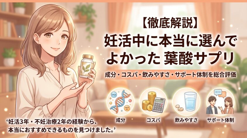 妊活サプリのmitas葉酸とベルタ【自分に合う】方を選べばOK！