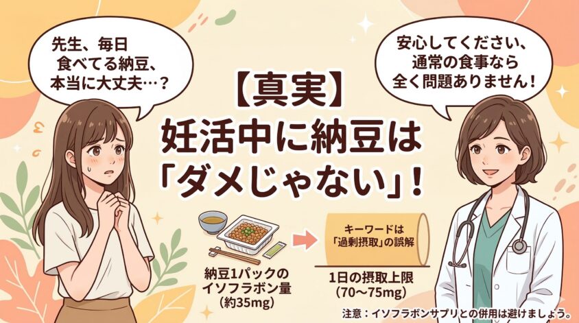 妊活中に納豆はダメって本当？結論から言うと「ダメじゃない」
