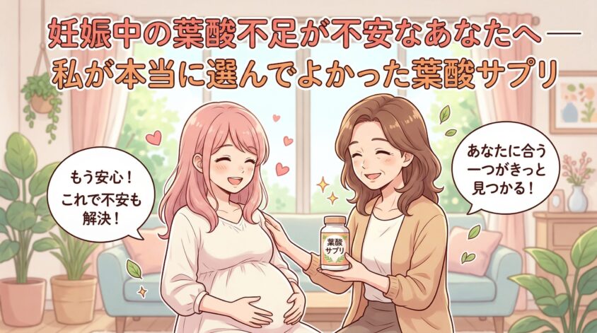 妊娠中の葉酸不足が不安なあなたへ &mdash; 私が本当に選んでよかった葉酸サプリ
