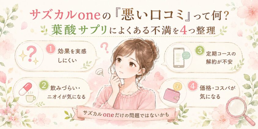 そもそもサズカルoneの「悪い口コミ」って何が言われているの?